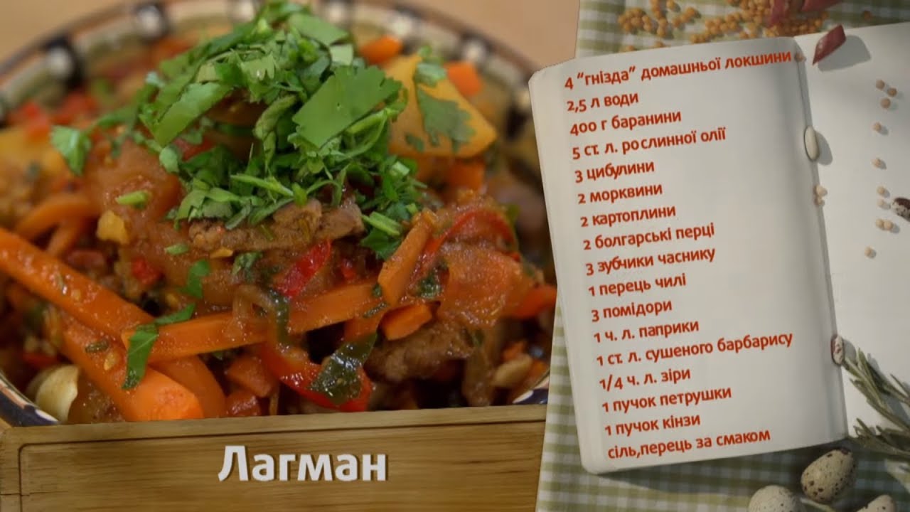 Лагман с мясом и овощами - Готовим вместе - Интер | Inter